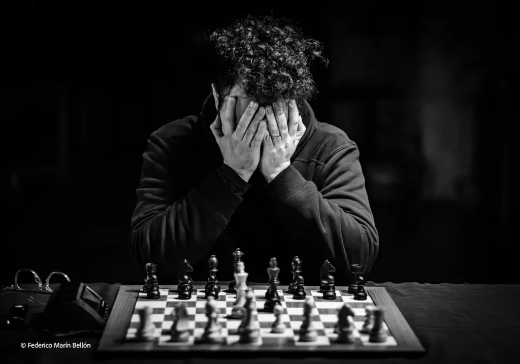 Levy Rozman (Gotham Chess), durante su duelo contra Julien Song en Madrid